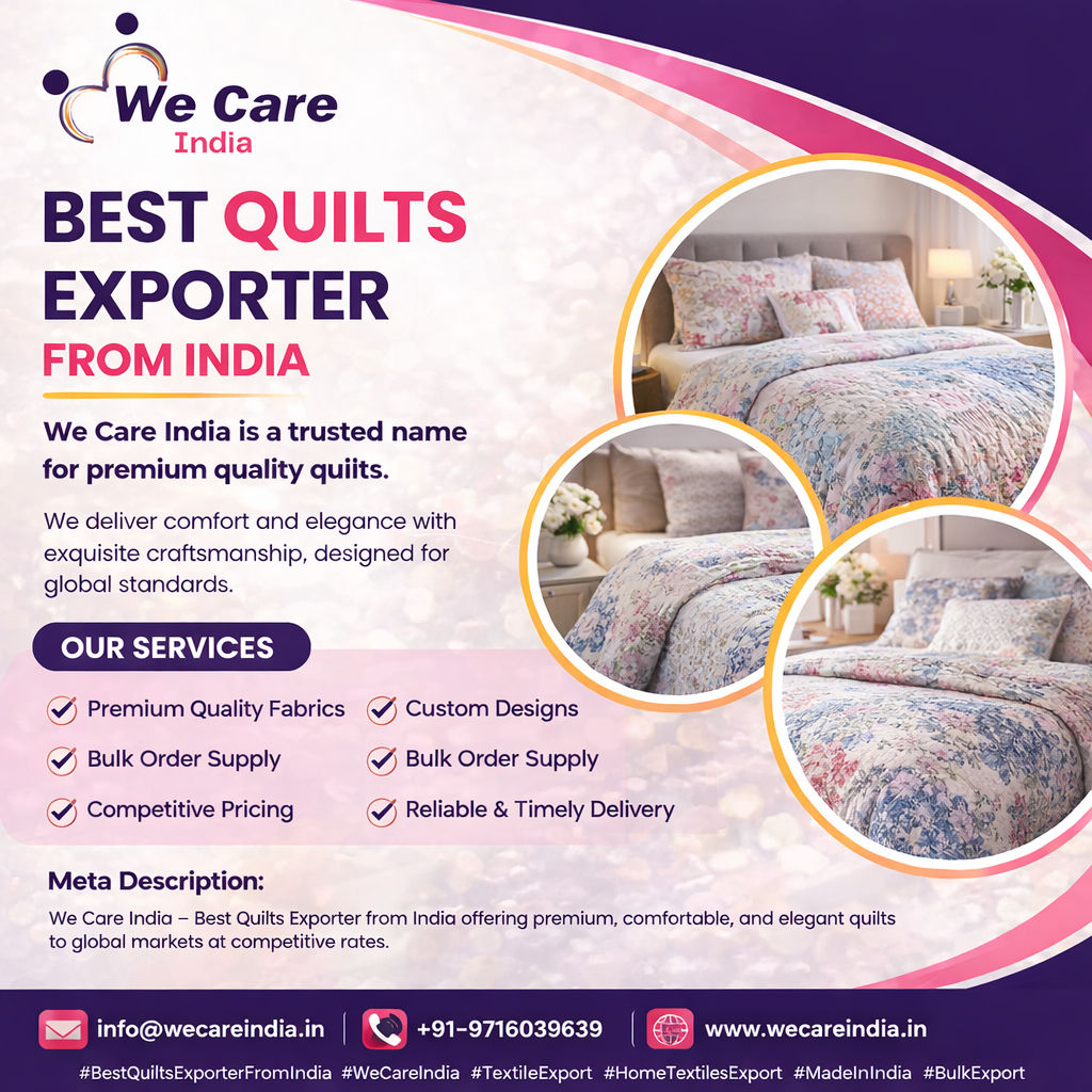 Best Quilts Exporter India