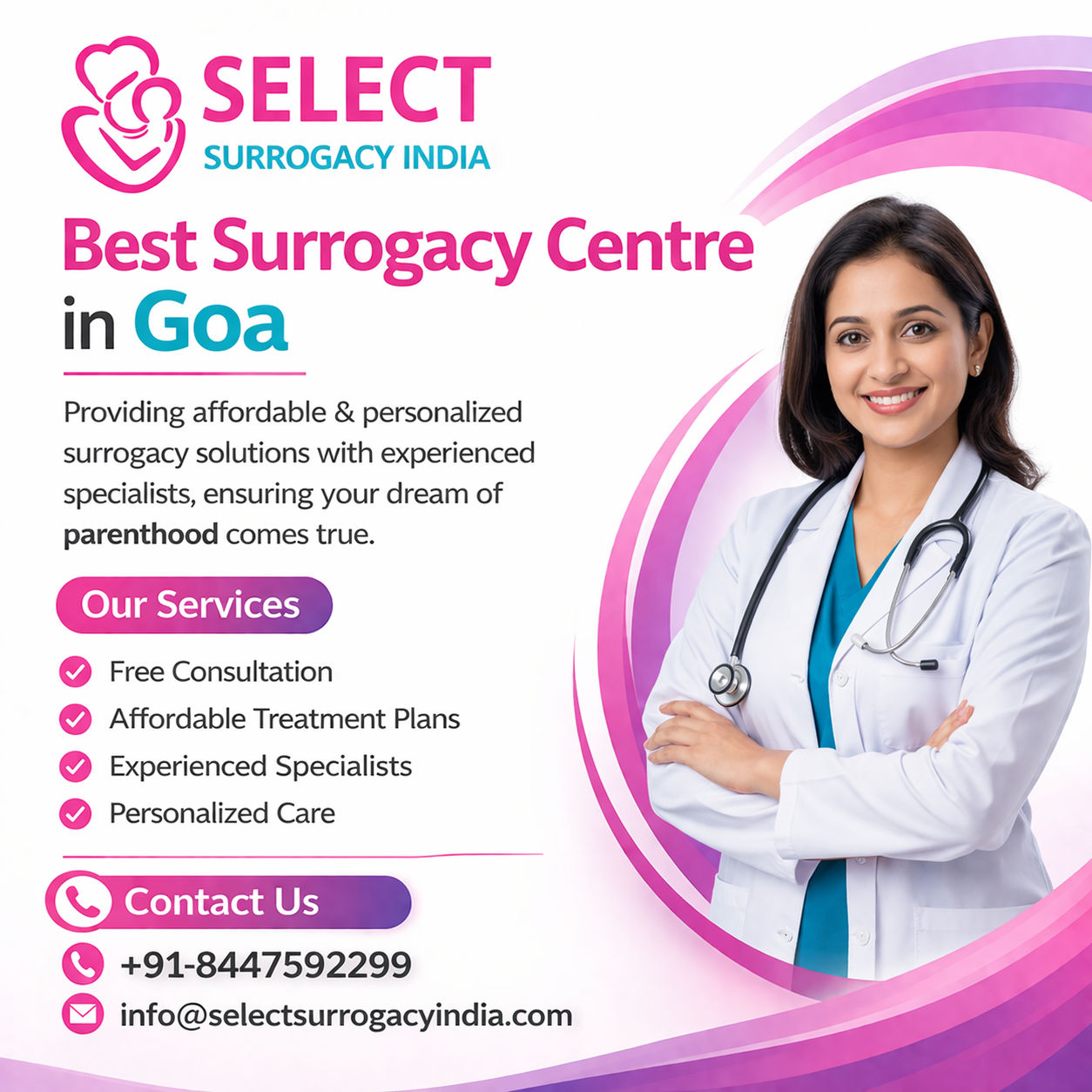 Best Surrogacy Centre in Goa