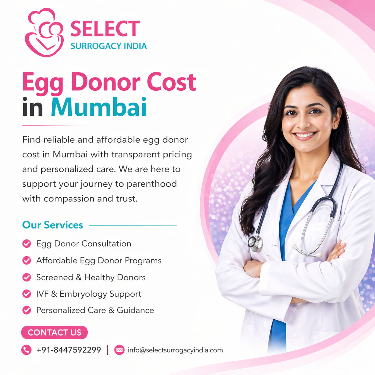 Egg Donor Cost Mumbai