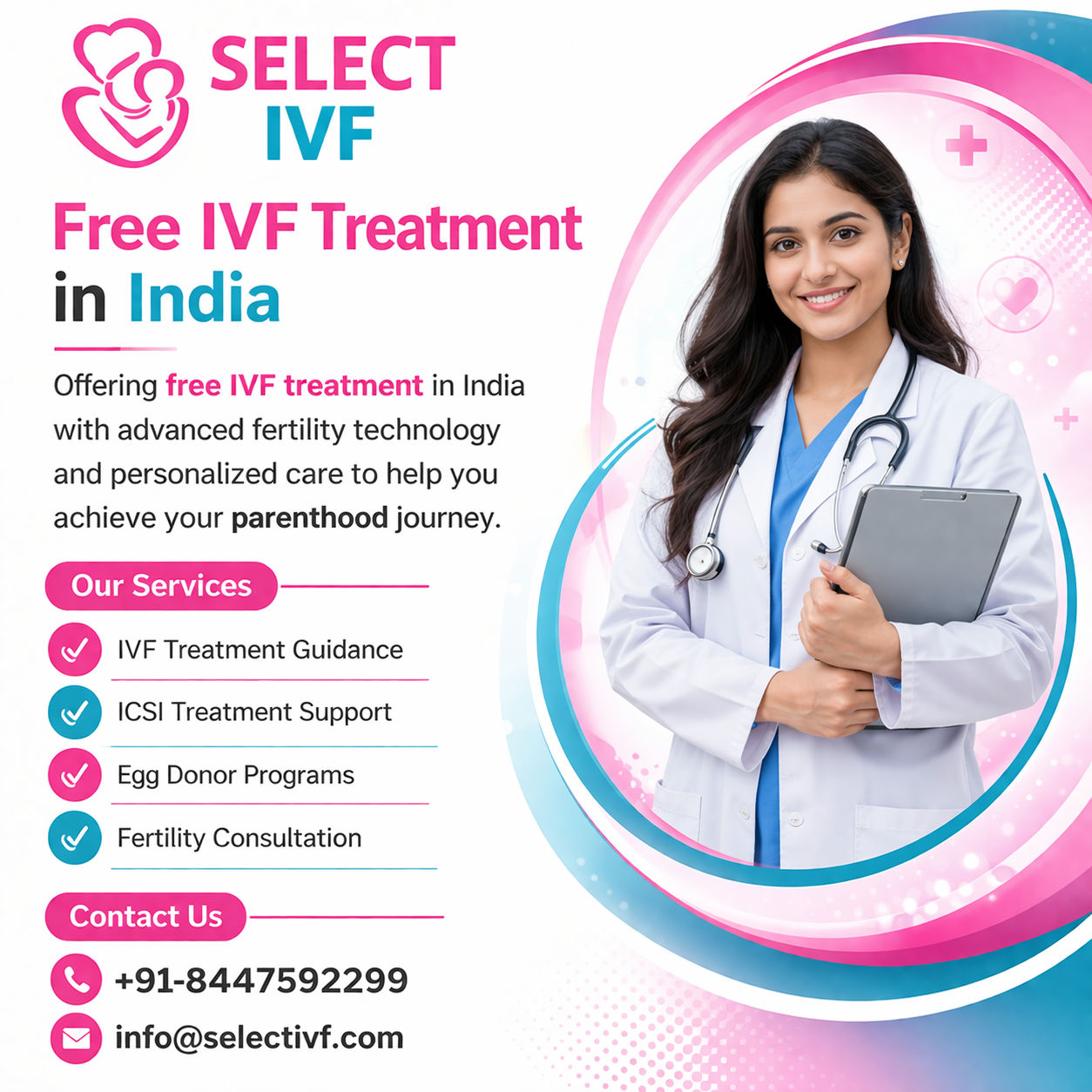Free IVF Treatment in India