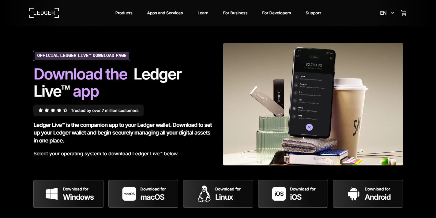 Leder Live | Ledger Live App Crypto Wallet – Official® Sit &hellip;