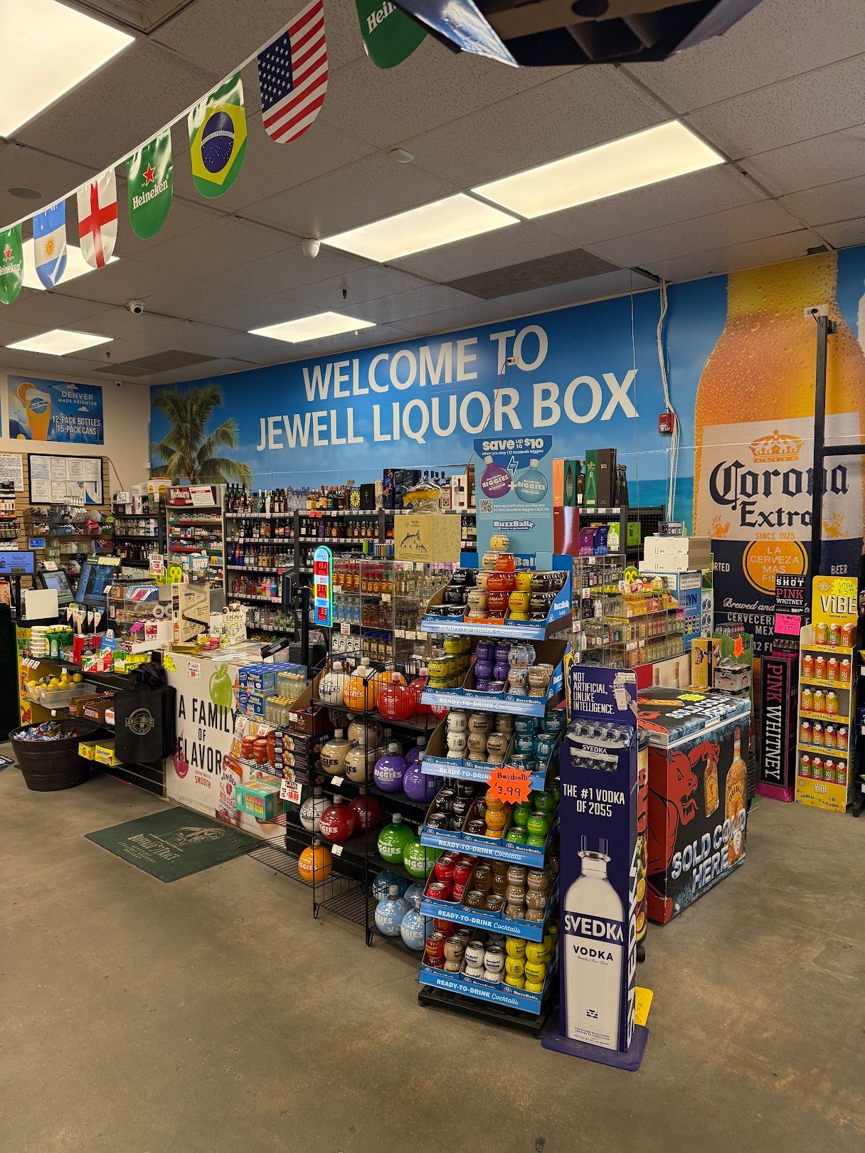 Jewell Liquor Box