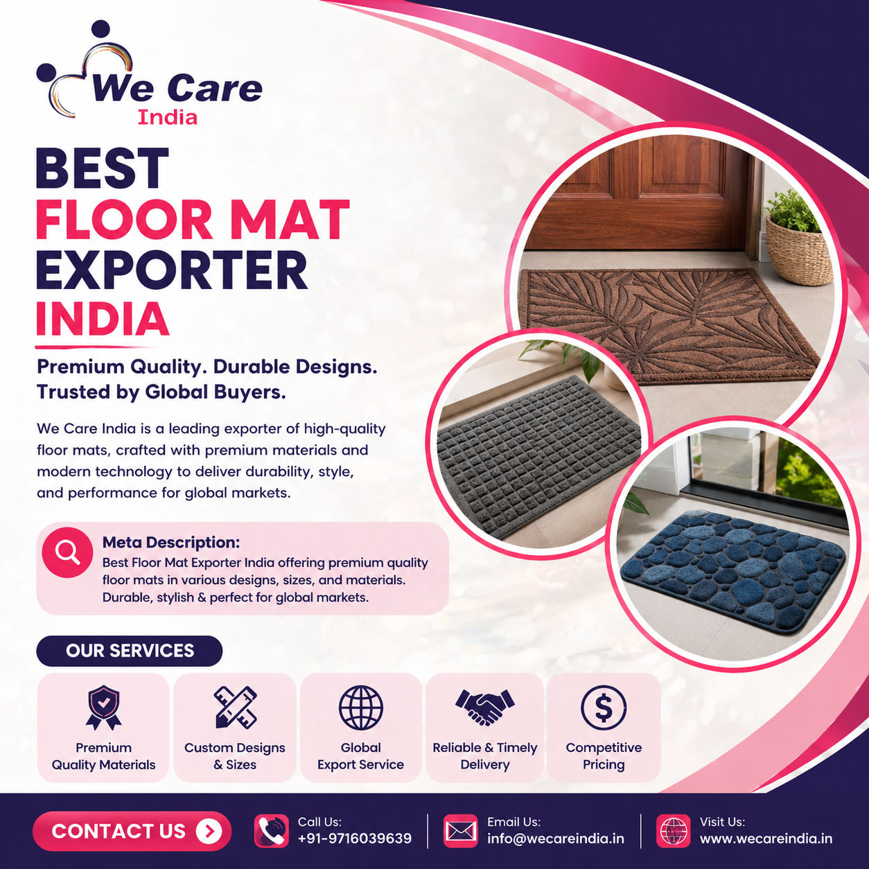 Best Floor Mat Exporter India
