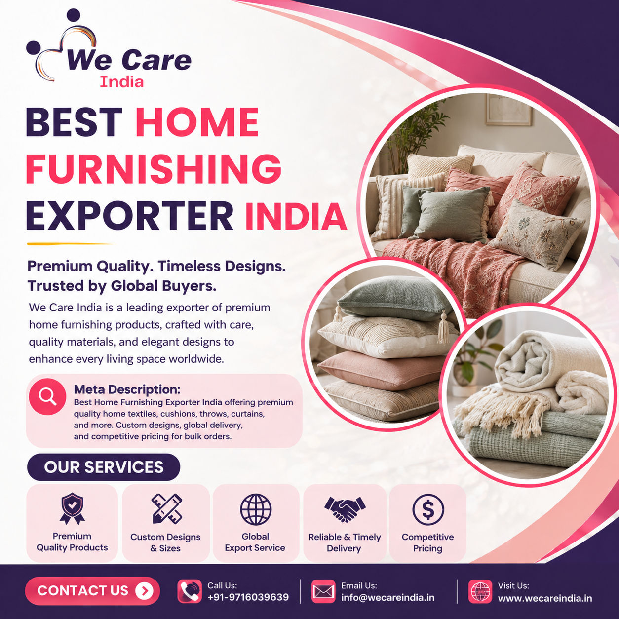 Best Home Furnishing Exporter India