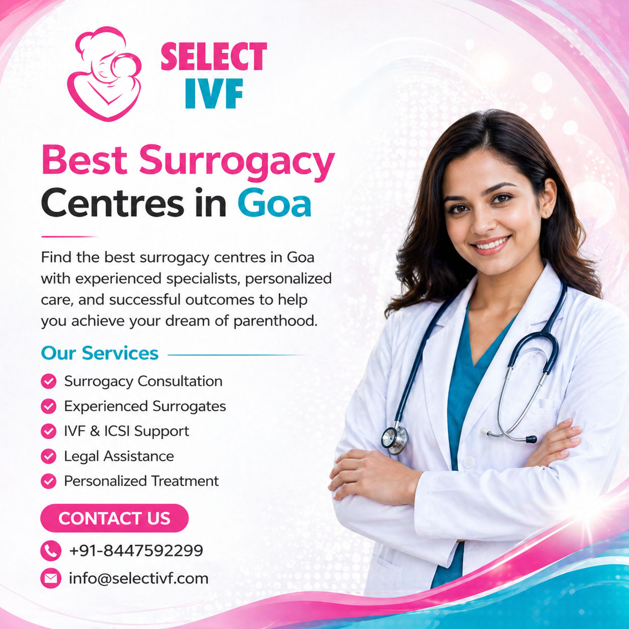 Best Surrogacy Centres in Goa