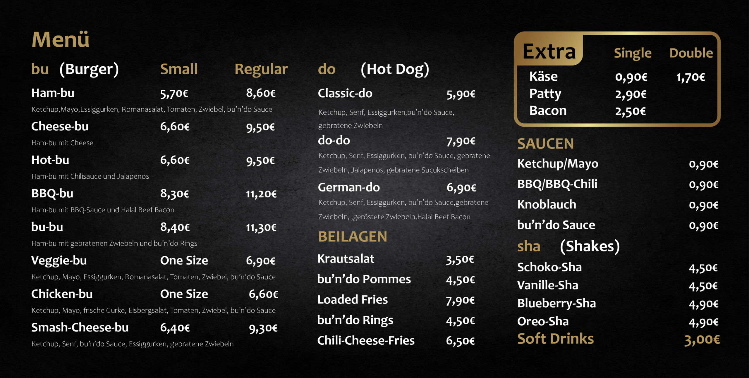 bu 'n' do (Burger & HotDogs)
