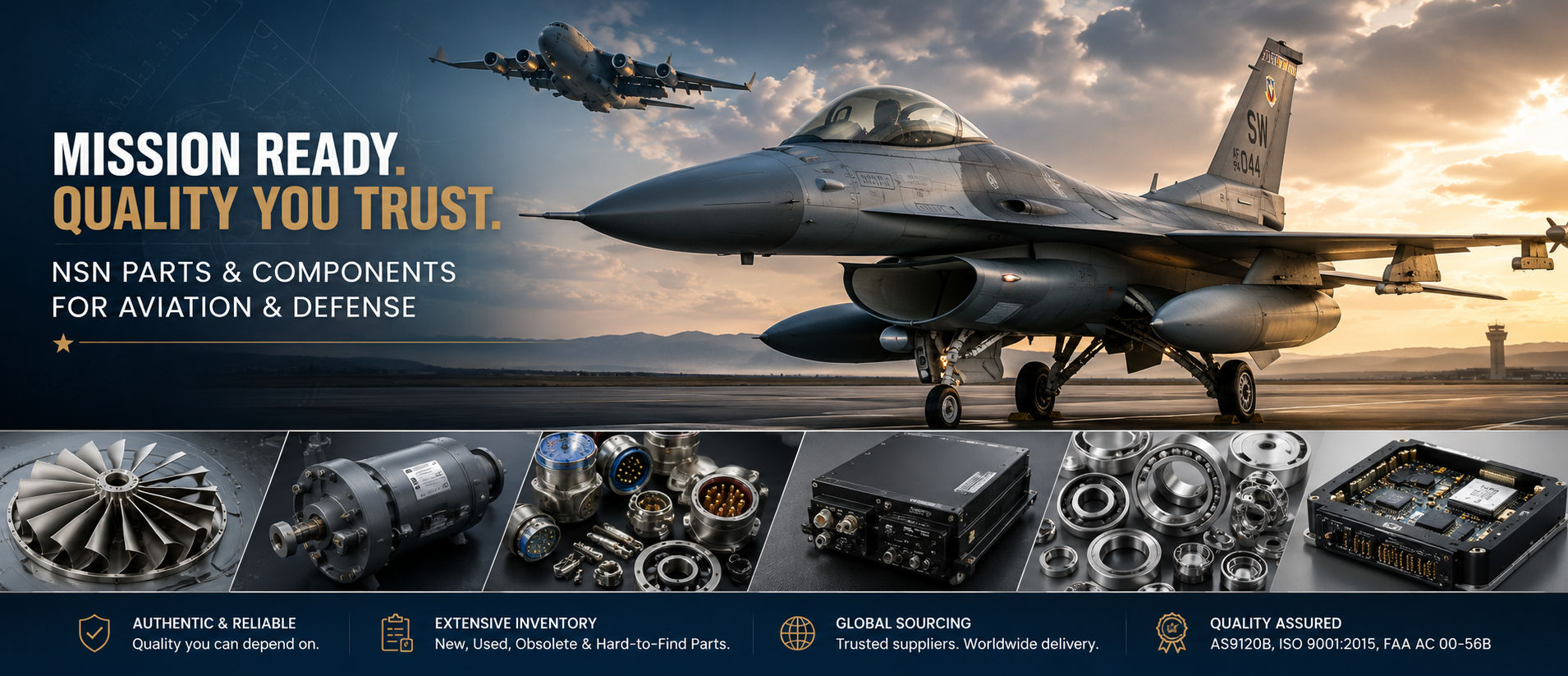 Aviation Hardware & Aircraft Parts Sourcing Solutions