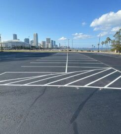 Parking Lot Striping of Long Beach