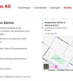 Gebr. Knabenhans AG – Sanitär Zürich