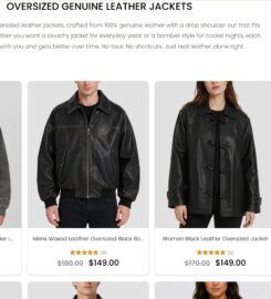 full grain cowhide leather jacket | LJB