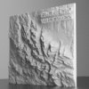 3d model of the eagle cap wilderness area for 3d printing.