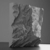 3D terrain model of the Sierra Buttes in California showing jagged granite peaks, alpine lakes, and nearby forested ridgelines based on elevation data.