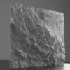 3d model of the eagle cap wilderness area for 3d printing.