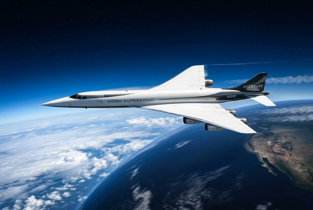Boom Supersonic Overture - Angle 1