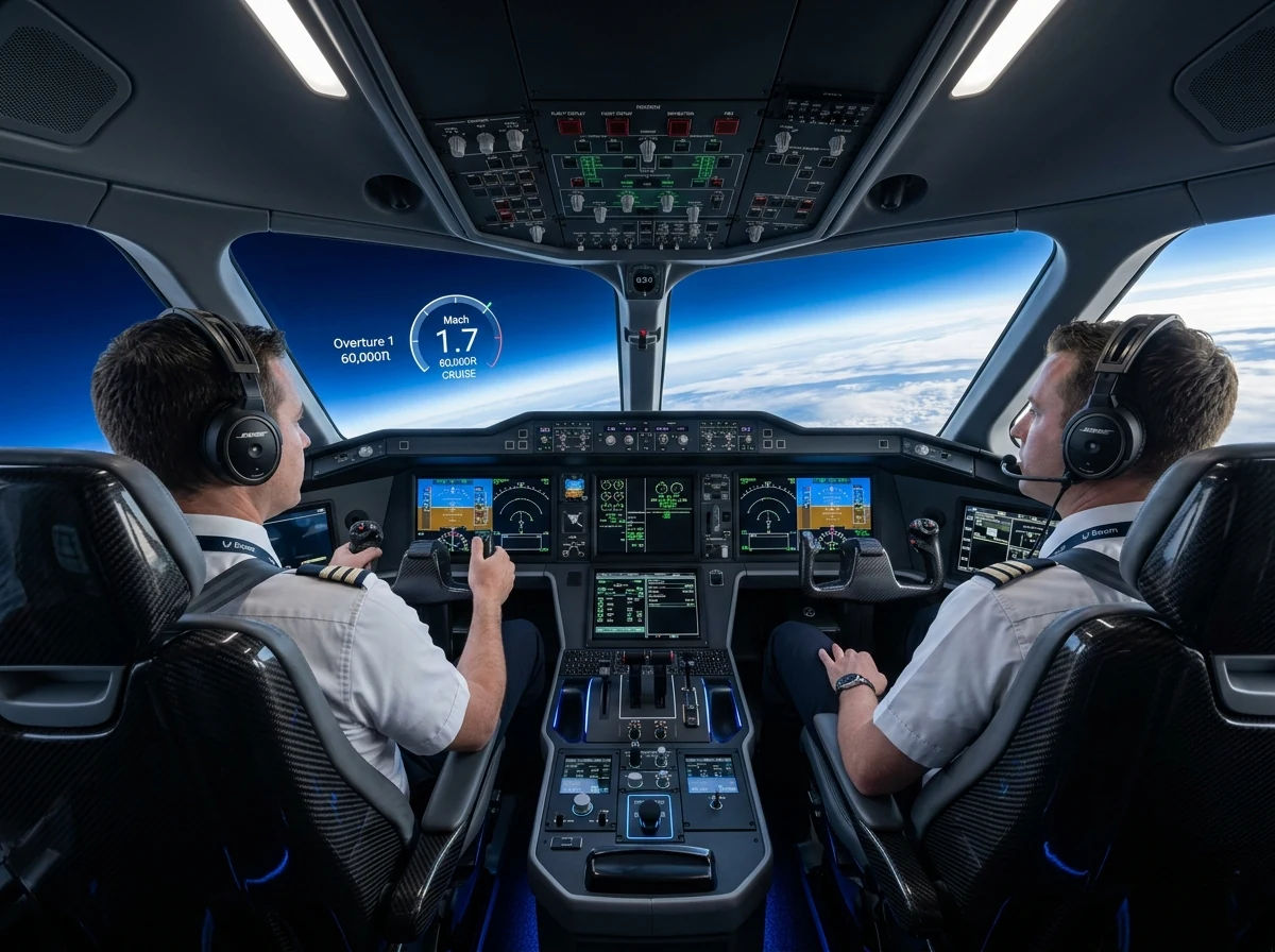 Boom Supersonic Overture - Angle 3