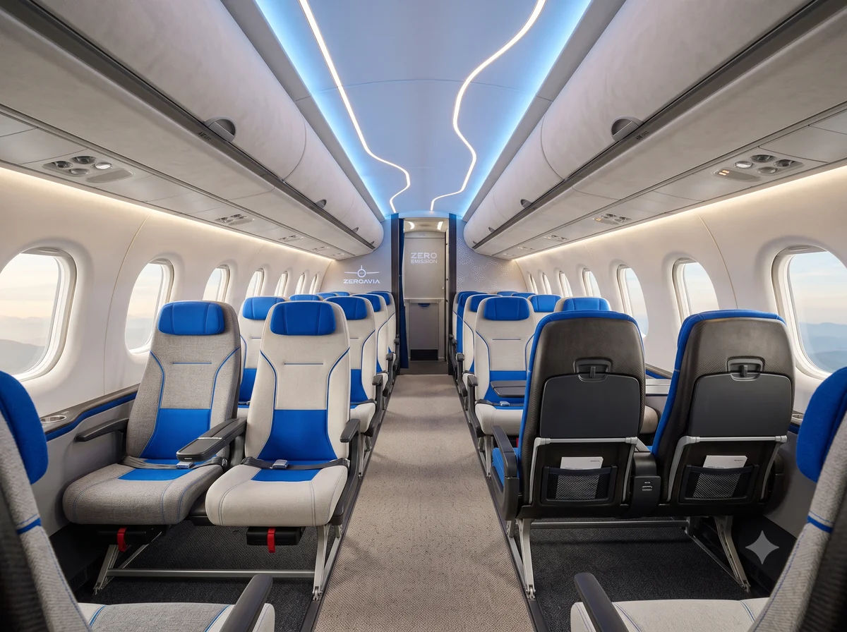 ZeroAvia ZA2000 Hydrogen Aircraft - Angle 2