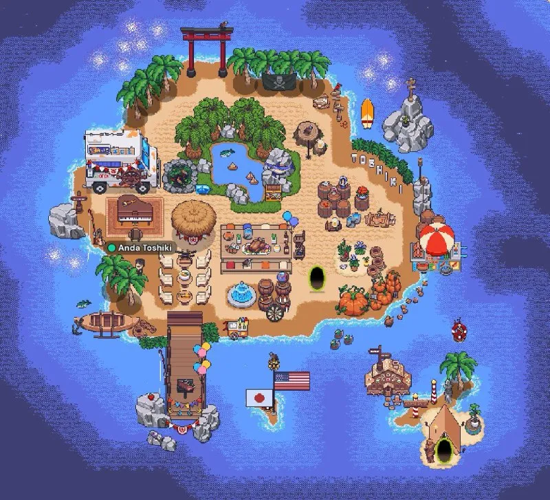 Welcome to our remote cooperative office/headquarter superpowered by gather.town in 2.5D pixel mode of the new era! Welcome to take yourself an independent tour by accessing through 