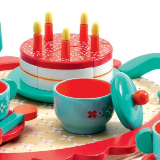 djeco fox tea set