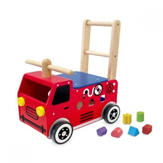 fire truck baby walker