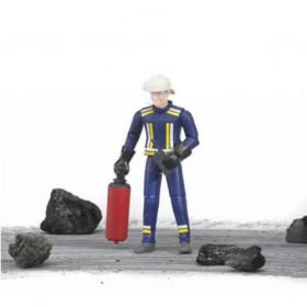 Bruder - Fireman with Accessories
