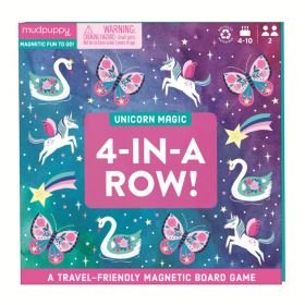 Mudpuppy Magnetic Board Game 4-in-a-row