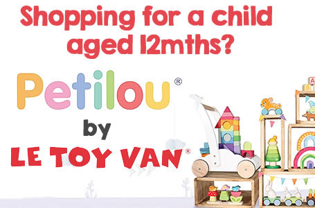 le toy van petilou rainbow cloud walker