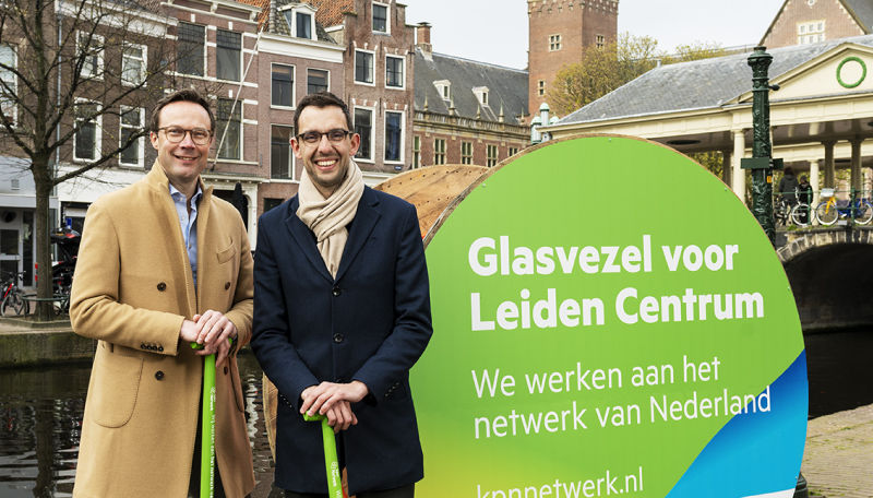 KPN brings FTTH to Leiden, Harlingen