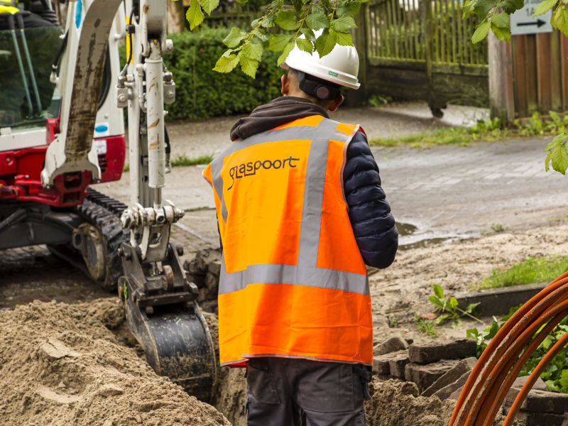 Glaspoort rondt cruciale boring af voor glasvezelnetwerk Bocholtz