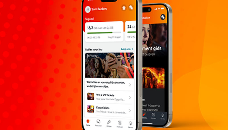 VodafoneZiggo unveils new Vodafone & Ziggo customer service app