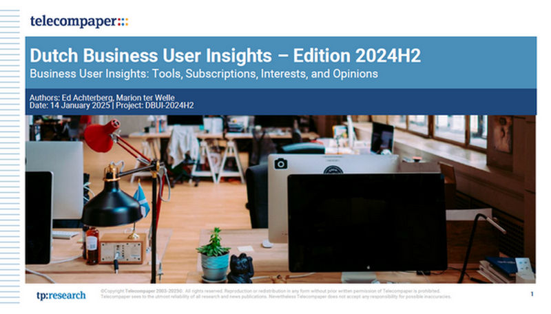 Dutch Business User Insights 2024 H2