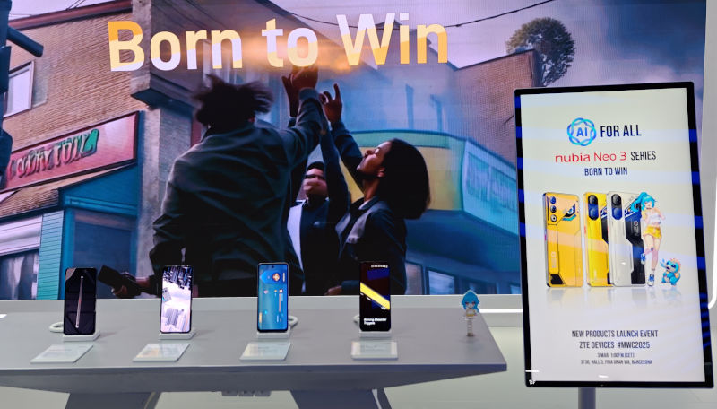 "Born to Win" for Gamers: ZTE unveils nubia Neo 3 series at MWC Barcelona 2025