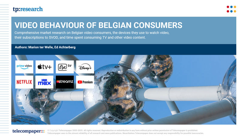 Video behaviour of Belgian consumers 2025-Q3