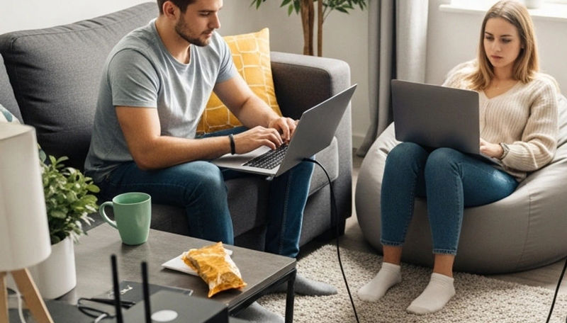 Jong huishouden prijsbewuster en minder loyaal aan internetaanbieder