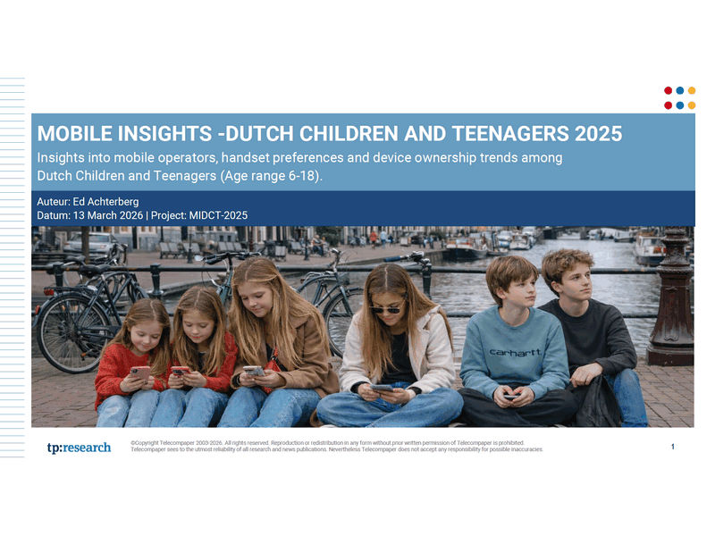 Mobile Insights – Dutch Children and Teenagers 2025