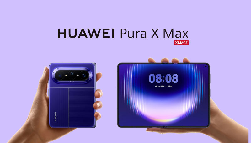 Huawei adds new foldable format with Pura X Max launch