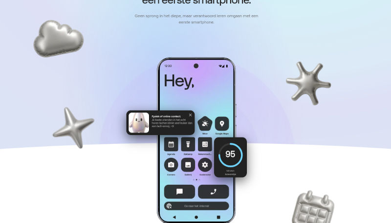 Odido offers Startphone app to help set up children's phones