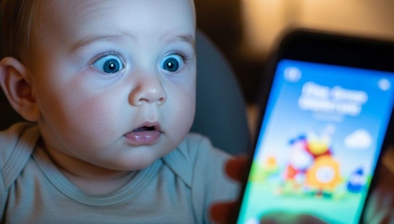 Wetenschappers willen af van schermtijd voor baby's en peuters