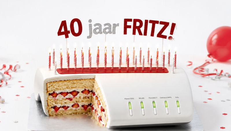 FRITZ! viert veertigjarig bestaan met meer dan 25 miljoen actieve routers