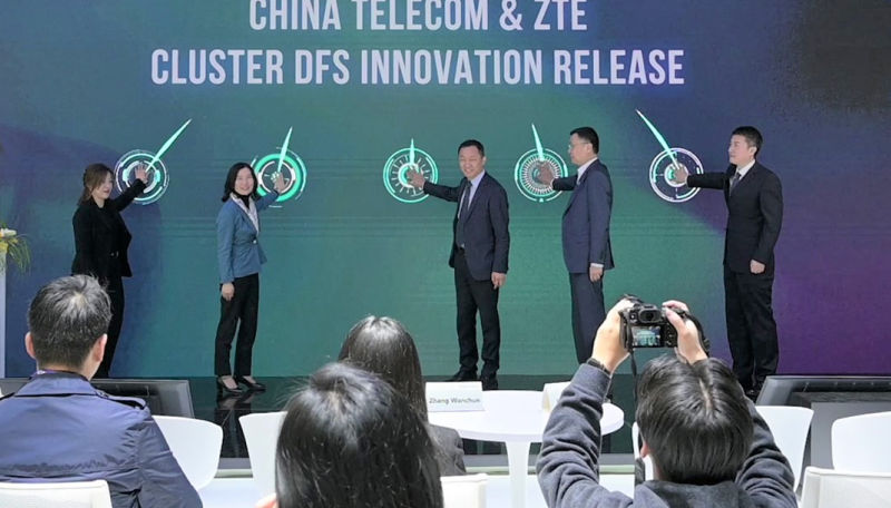 China Telecom and ZTE release Cluster DFS at MWC 2023