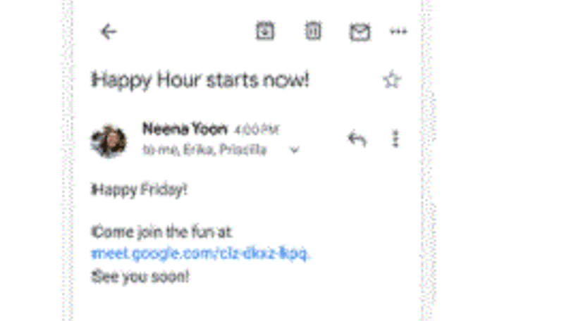 Google integreert Meet in Gmail