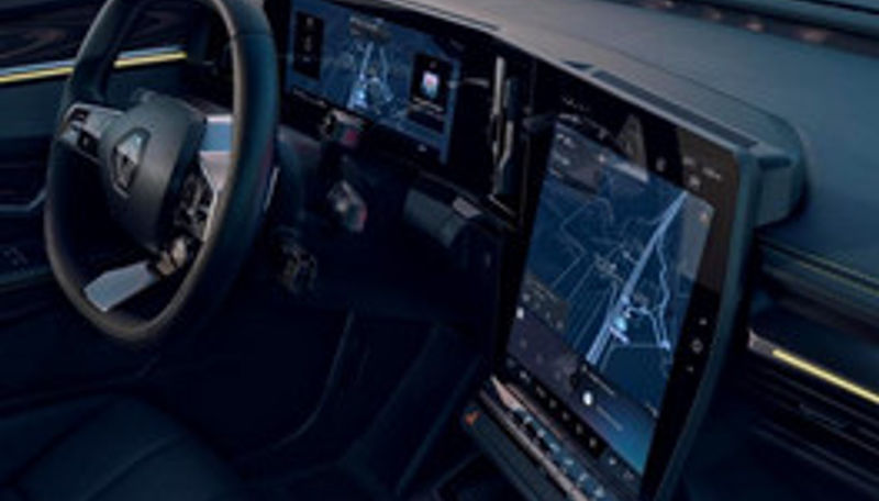 Renault Mégane EV heeft dashboard van Qualcomm en Google