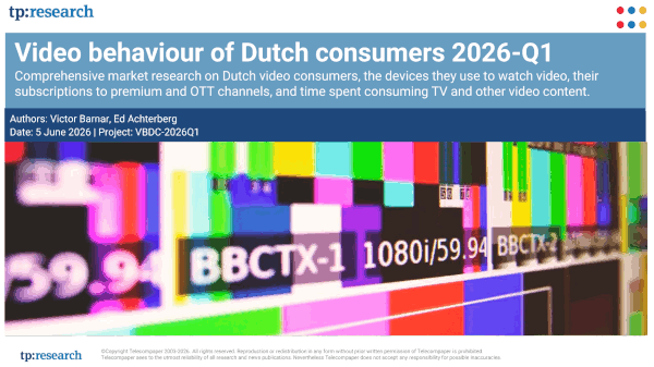 Video behaviour of Dutch consumers 2026-Q1