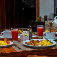 Breakfast menu