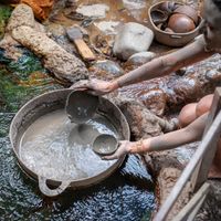 Mud bath