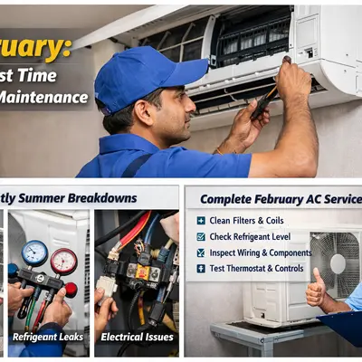Why February Is the Golden Month for AC Maintenance Before Summer
