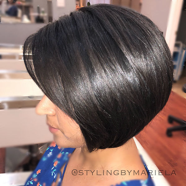 Short Bob Hairstyle for Thick Hairstyles