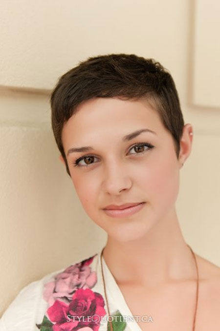 Short and Simple Boyish Hairstyle for Girls