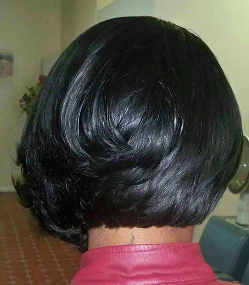Quick Weave Black Bob Hairstyle