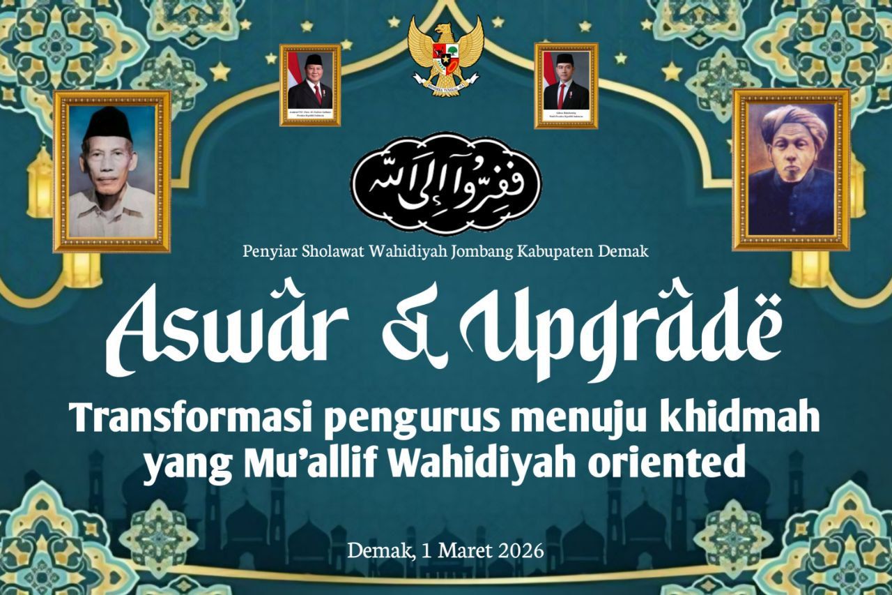 Aswar & Upgrade Penyiar Sholawat Wahidiyah Jombang Kabupaten Demak
