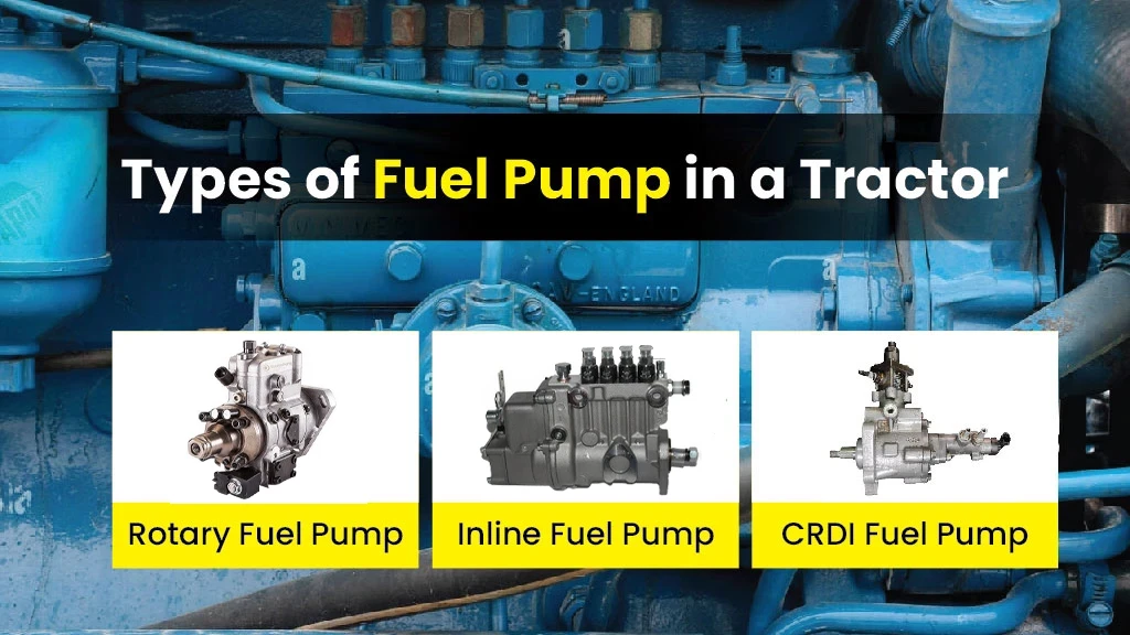 Different Types of Fuel Pumps in a Tractor: Inline, Rotary and CRDI